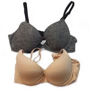 (2) La Senza Smooth Lightly Lined Full Coverage Bra
